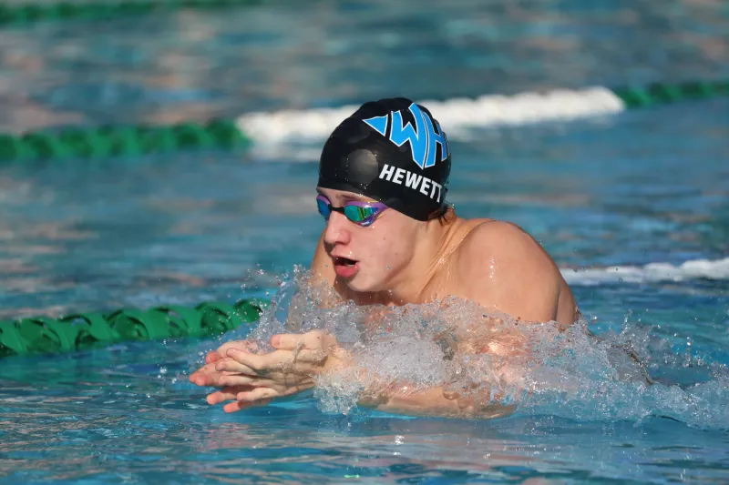Wilson Hall boys swim team takes second, team third overall at Pinewood Invitational