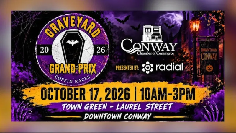 There's Still Time to Sign Up for the 2nd Annual Conway Coffin Races