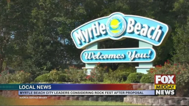 Myrtle Beach City Council Revives Efforts For Rock Fest