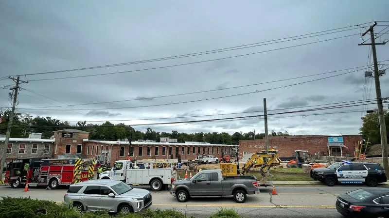 Old Mill businesses evacuated, closed due to gas leak