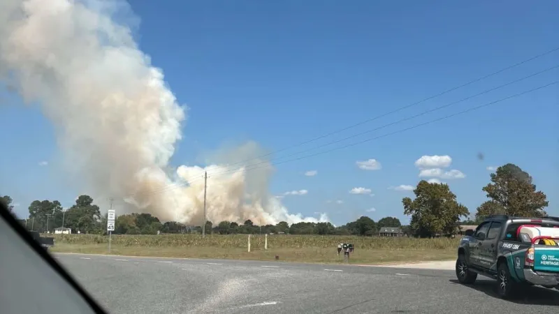 1 firefighter remains hospitalized, another home recovering after Robeson Co. fire