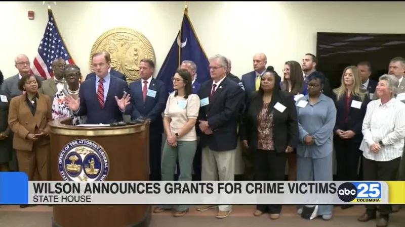 AG Wilson announces grants for crime victims