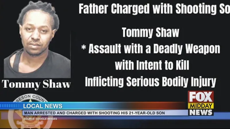 Man Faces Charges After Shooting His Son