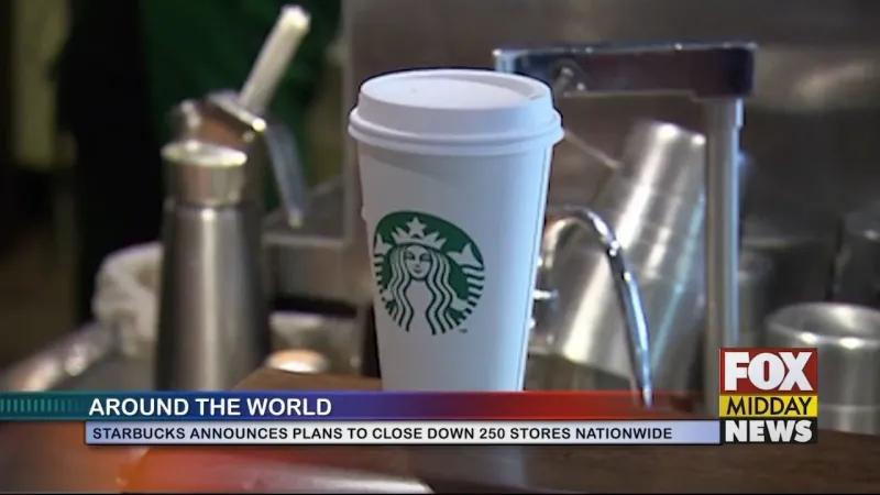 Starbucks Announces Plans To Close 250 Stores Nationwide