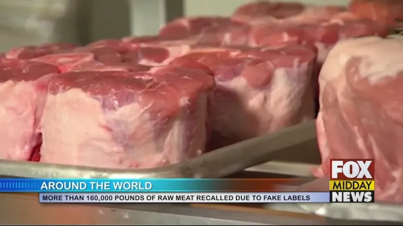 More Than 160,000 Pounds Of Raw Meat Recalled