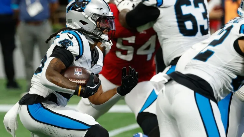 Panthers place RB Jonathon Brooks on injured reserve, set to miss 6 weeks