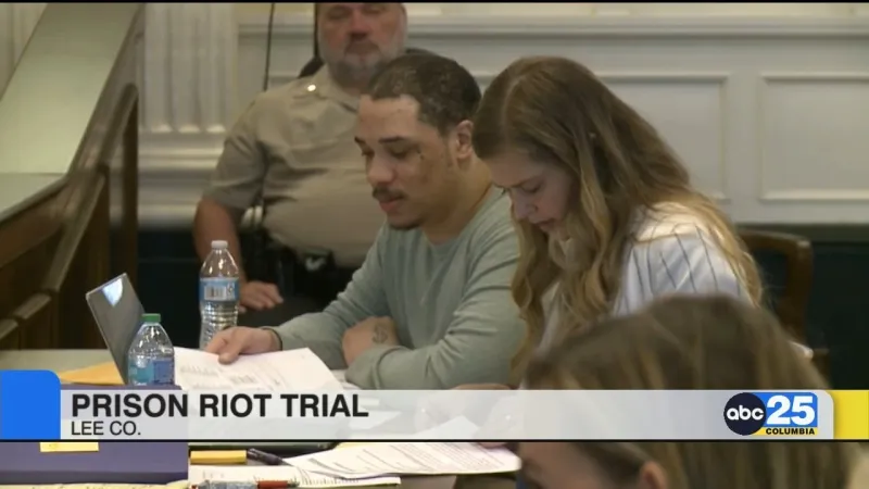 Inmate found guilty in connection with Lee County prison riot
