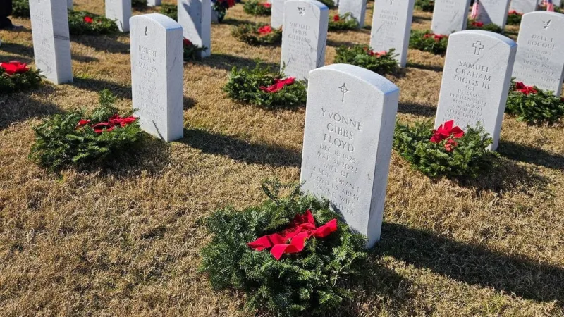 Blue Star Mothers of Coastal Carolina president gets Wreaths Across America honor award