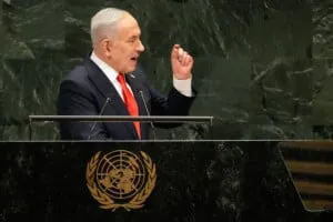 Israel's Netanyahu, at UN, calls accusations of genocide in Gaza 'the biggest lie of the century'