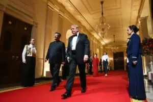 Trump lays out the pomp for Xi but says little about the significant tensions in US-China relations