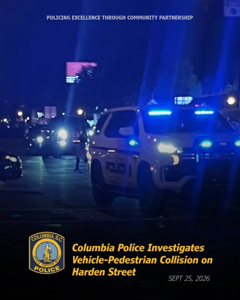 CPD investigating vehicle-pedestrian collision on Harden Street