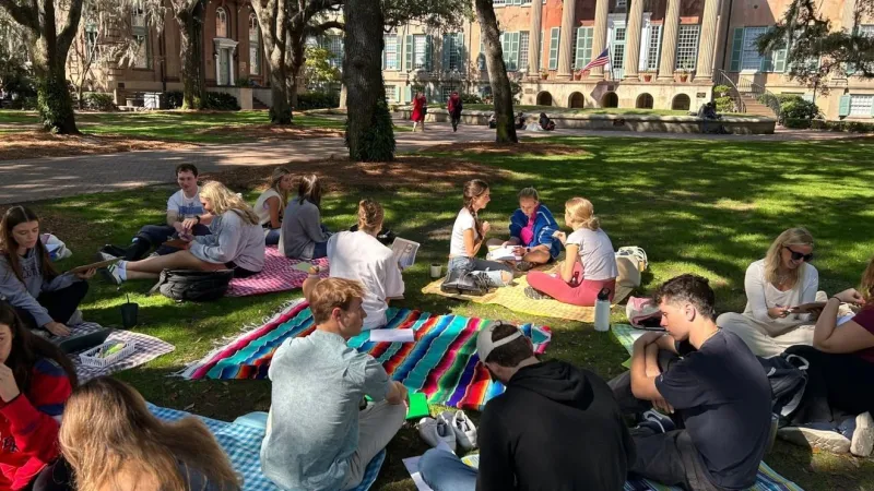 College of Charleston hosts Unplug Week, promoting digital wellness with tech free classes