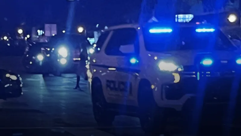 Pedestrian hospitalized with non-life-threatening injuries after Harden Street crash