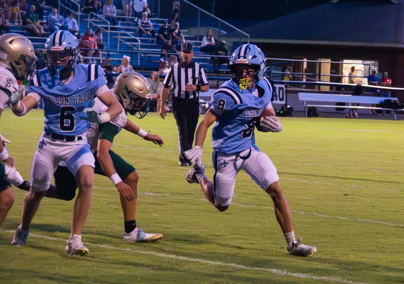 Wilson Hall grinds out win over Florence Christian 21-17