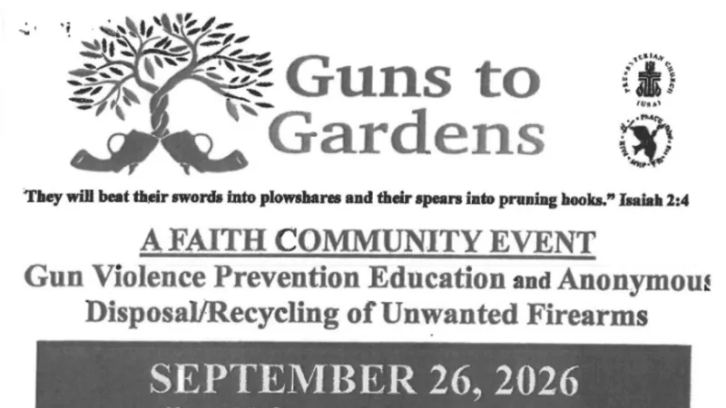 Richland County Sheriff's Department hosts Guns to Gardens