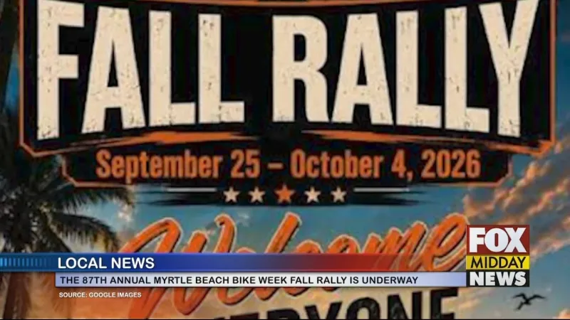 87th Annual Bike Week Fall Rally Underway On The Grand Strand
