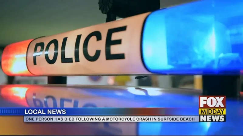 North Carolina Man Dies After Motorcycle Crash In Surfside Beach