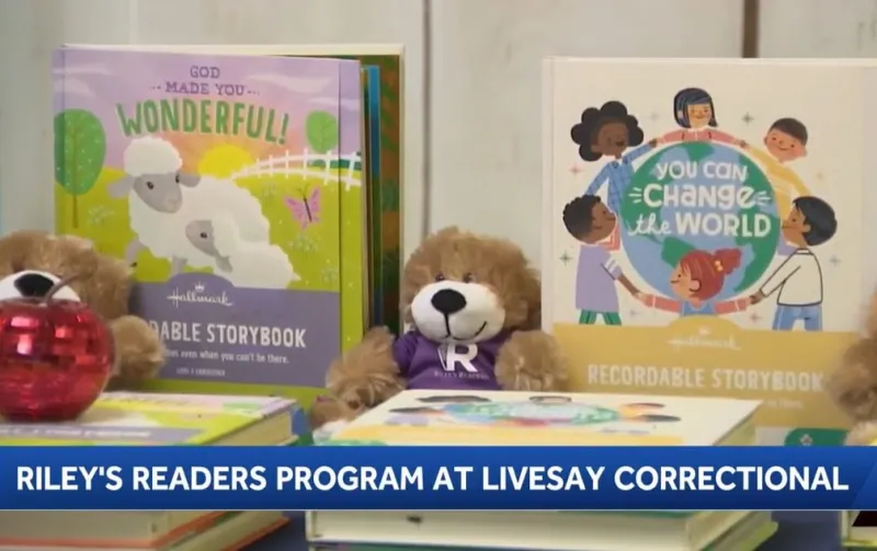 WYFF highlights program that builds connections between incarcerated parents and their children