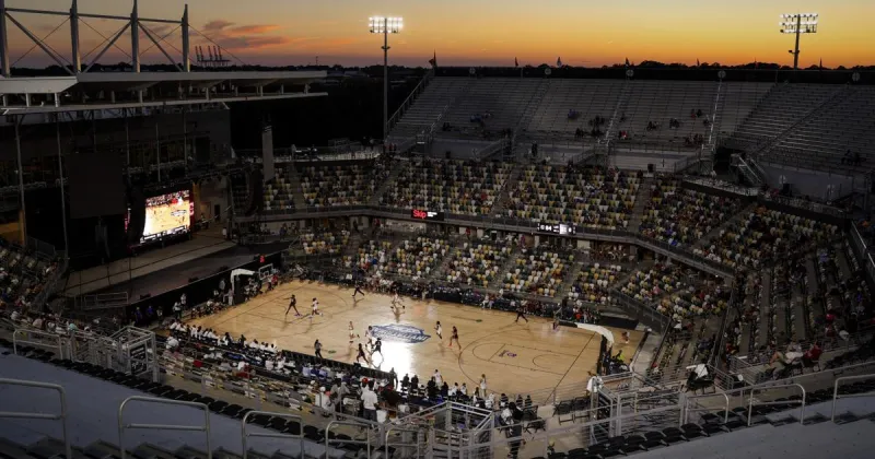 College basketball teams play Credit One Stadium. Plus, Italian restaurant opens at Navy Yard.