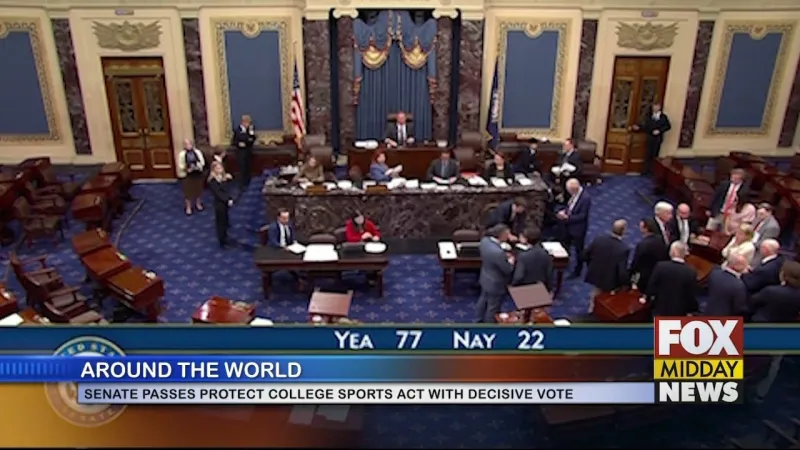 Senate Votes To Advance Protect College Sports Act