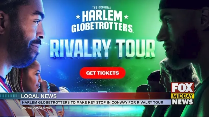 'Harlem Globetrotters: Rivalry Tour' Making Key Stop In Conway