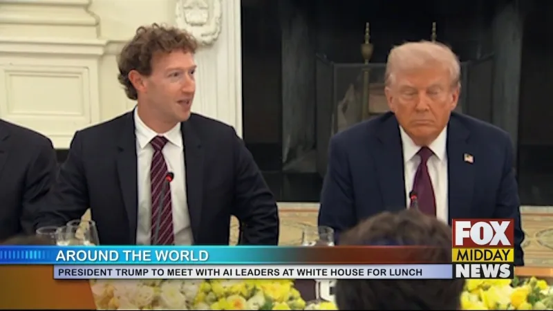 Trump To Host Meeting With AI Leaders At The White House
