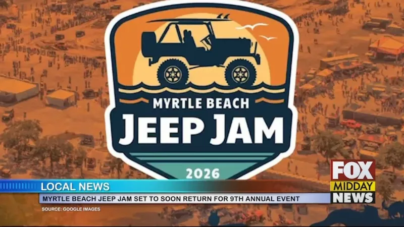 9th Annual Myrtle Beach Jeep Jam Planned For Halloween Weekend
