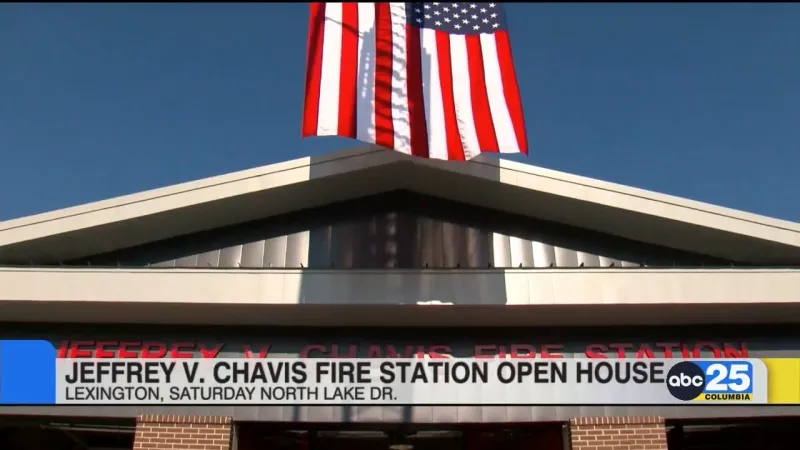 Jeffrey V. Chavis Fire Station open house