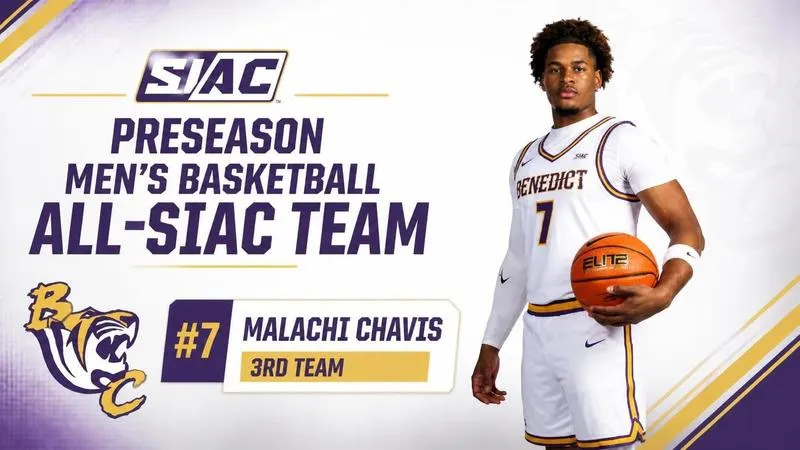 Benedict's Chavis Named To Preseason 3rd Team; Tigers Picked To Finish 8th