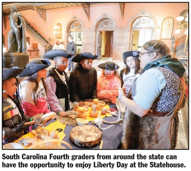 SC250 invites fourth grade teachers to apply for Liberty Day at the Statehouse
