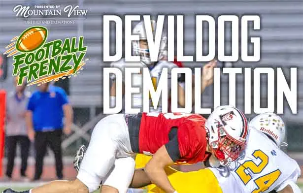 This week in the PICKENS COUNTY COURIER's FOOTBALL FRENZY Sponsored by MOUNTAIN VIEW FUNERALS AND CREMATIONS