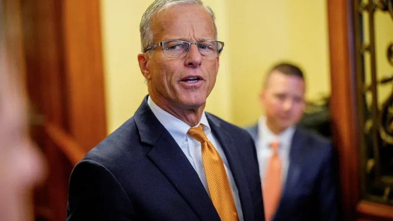 Majority Leader Thune to visit South Carolina as Senate contest tightens: POLITICO