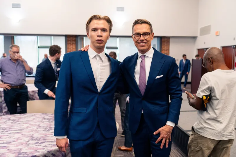 Finland-native Sisu Siitonen '30 explores new paths at Furman