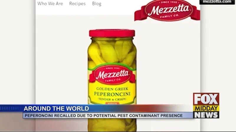 Jars Of Mezzetta Peperoncini Recalled After Viral TikTok