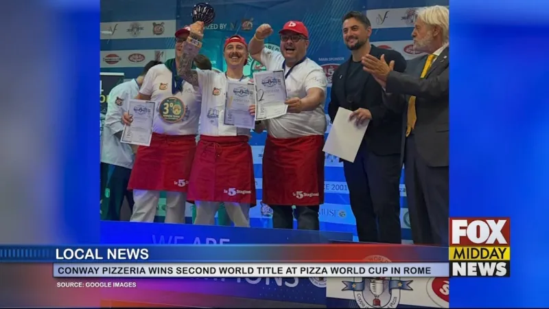 Anto's Pizza Romana In Conway Wins Another World Title