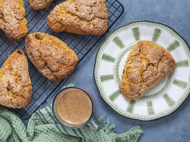 Pumpkin ginger scones