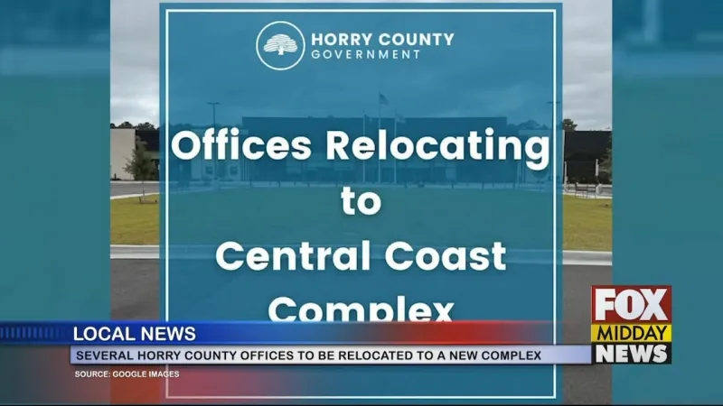 Horry Co. Offices To Be Relocated To New Complex In Carolina Forest Area