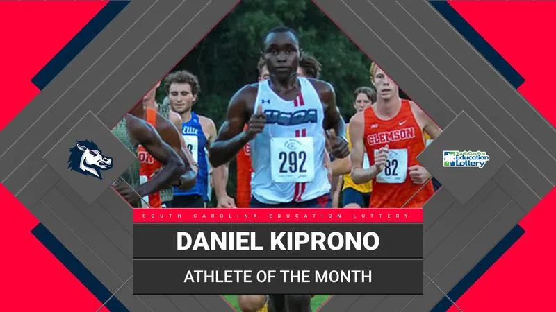 Daniel Kiprono Tabbed South Carolina Education Lottery Student-Athlete of The Month