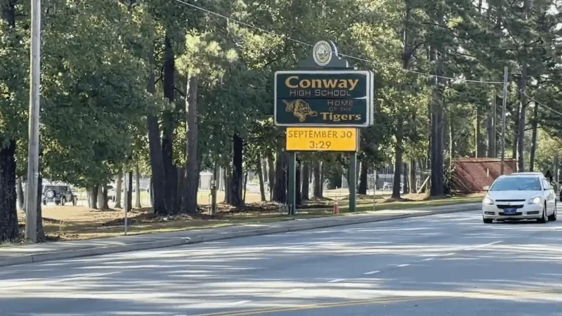 Pumpkins removed from Conway High ahead of 'City of Halloween' celebration