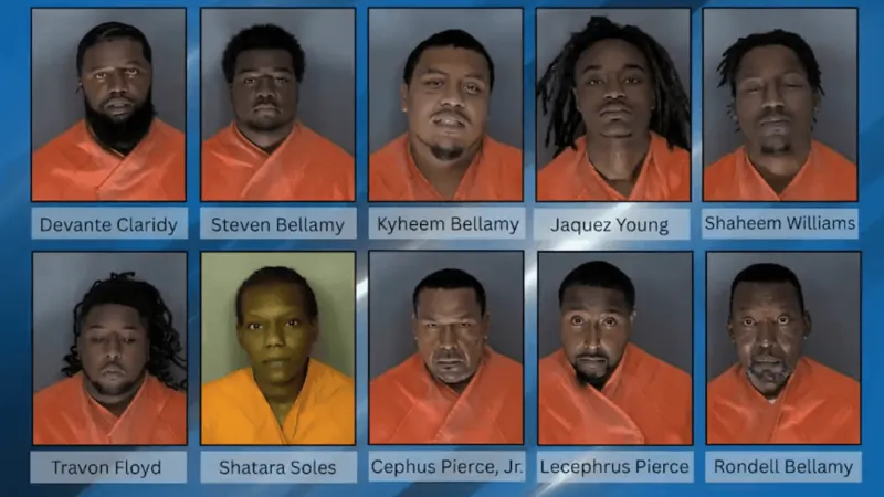 Horry County police release names, mugshots of 10 arrested in Longs drug bust
