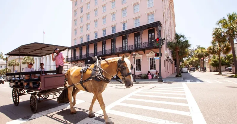 A look back at the history of the Mills House Hotel as it marks the anniversary of its grand opening