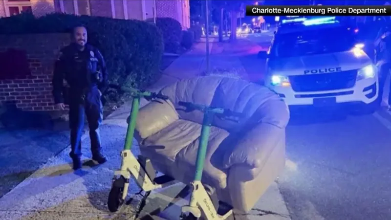 MORNING BUZZ: Men from Charlotte take 'couch surfing' literally