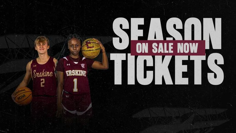 Erskine Basketball | Season tickets to go on sale on October 12