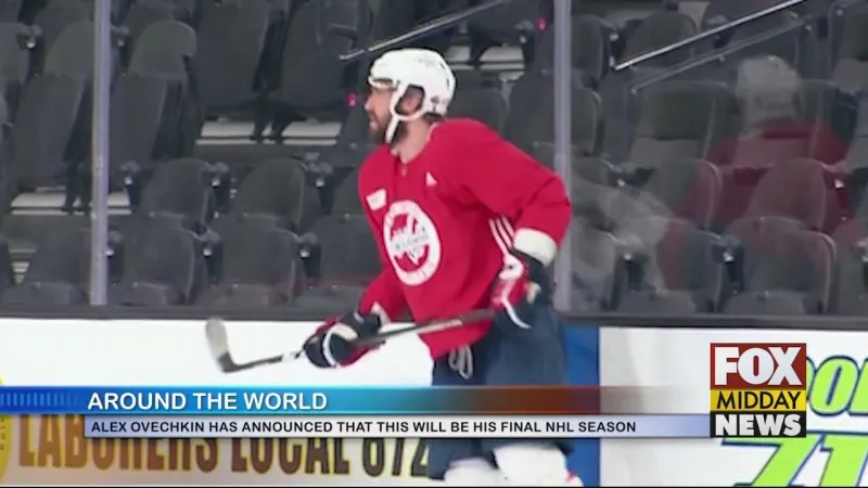 Alex Ovechkin Announces This Will Be His Last Season With The NHL
