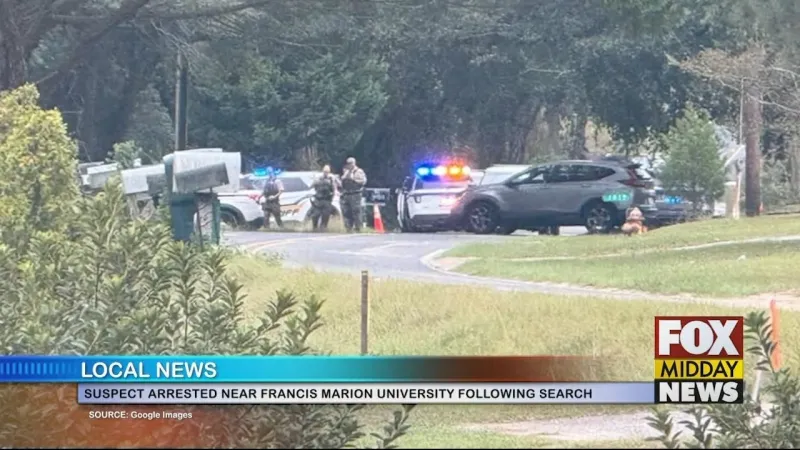 Suspect Arrested Near Francis Marion University