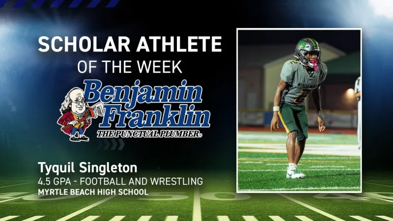 Myrtle Beach High School football player named FNR Scholar Athlete