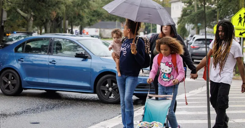 Parent of boy struck by car in Charleston: Crosswalks by schools should be 'safe zones'
