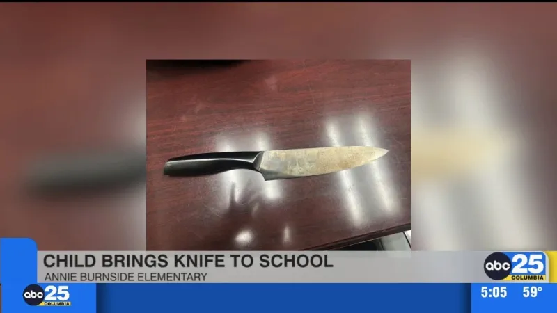 Richland County Deputies: 9 year old brings knife to elementary school