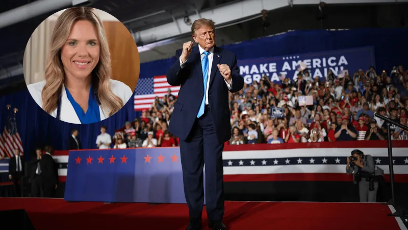President Trump attacks Democrat Annie Andrews using anti-trans slur