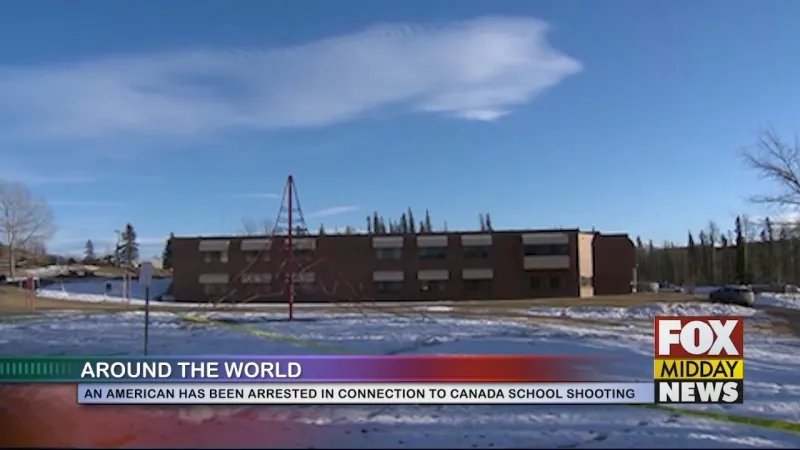 American Arrested In Connection To Canadian School Shooting